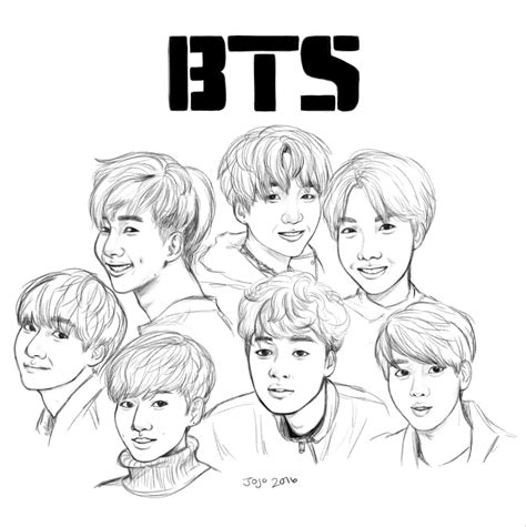 In such webpage we also have number of graphics out there. Bts Rm Pages Coloring Pages