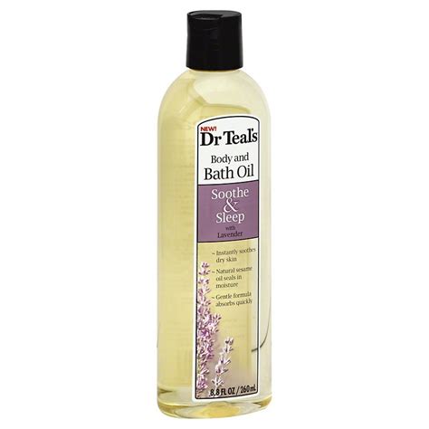 Dr Teals Bath And Body Oil Soothe And Sleep With Lavender Shop