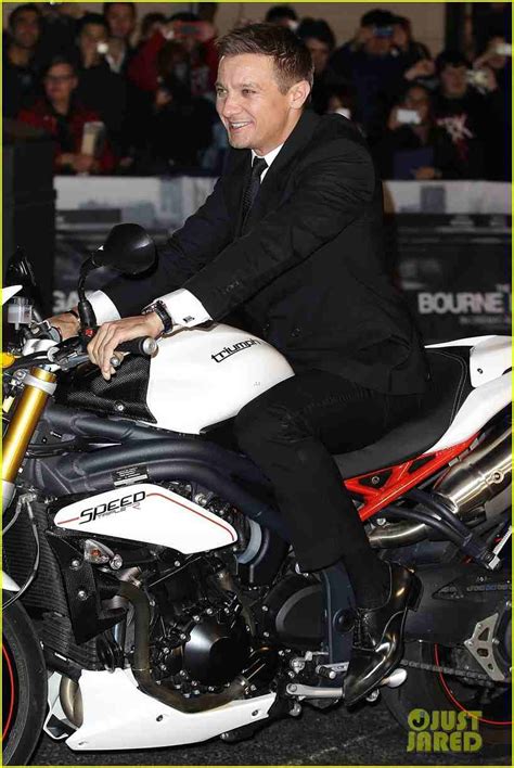 Two Things I Love Bikes And Jeremy Renner Jeremy Renner Renner Jeremy Renner Hawkeye