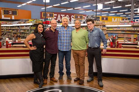 Guy Fieri Sends Superstar Chefs Racing Through The Aisles In Guys