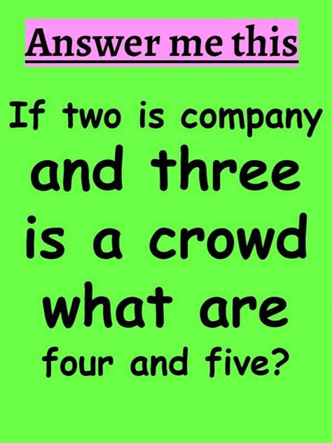 Funny Riddles With Answers Short Funny Brain Teasers Riddlester