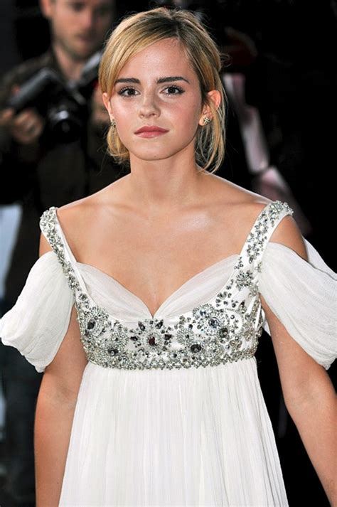 Emma Watson Bridal Dress Photo