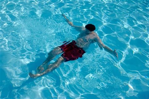 Man Drowning Underwater
