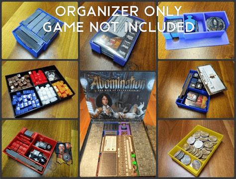 Abomination Board Game Insert Organizer Etsy