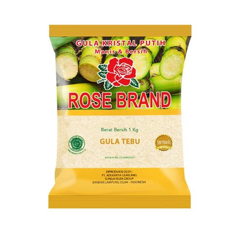 Jual Rose Brand Tebu Gula Pasir 1 Kg Di Seller Mawar Brand Official