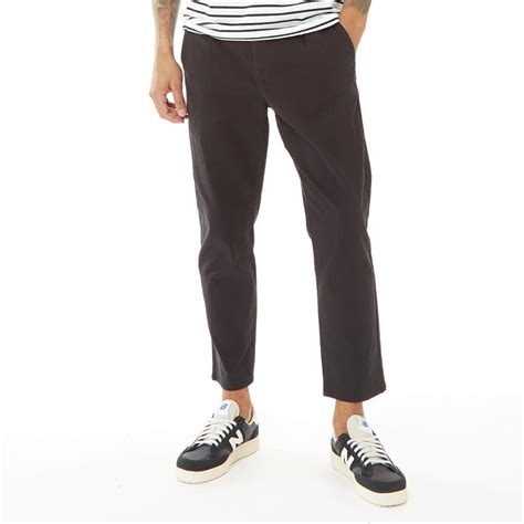 Buy Only And Sons Mens Cam 6776 Cropped Chinos Black