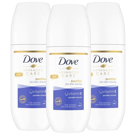 Dove Advanced Care Anti Perspirant Deodorant Roll On Powder Smooth X