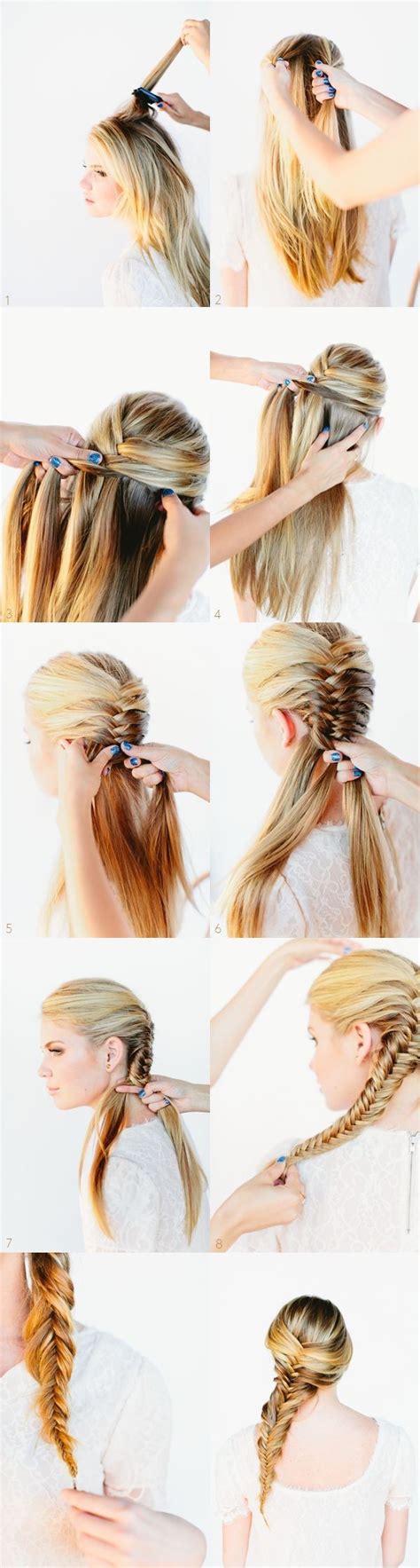 19 Pretty Long Hairstyles With Tutorials Pretty Designs