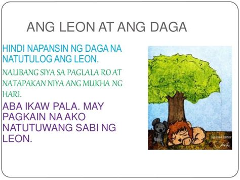 Ang Leon At Ang Daga
