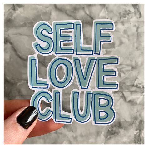 Self Love Sticker Pack Vinyl Stickers Laptop Stickers Etsy