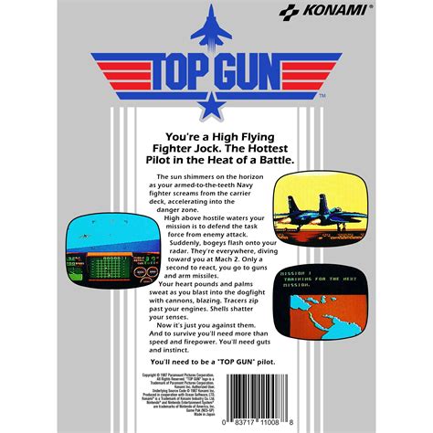 Top Gun Authentic Nes Game Cartridge For Sale Your Gaming Shop