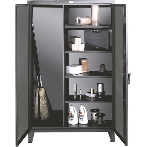 Strong Hold Broom Closet Storage Cabinets Stor It Systems