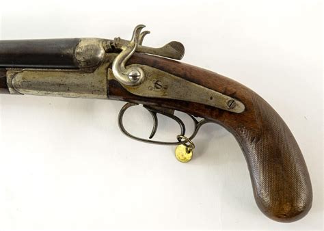 Antique Belgian Howdah Pistol Antique Pistols Auction