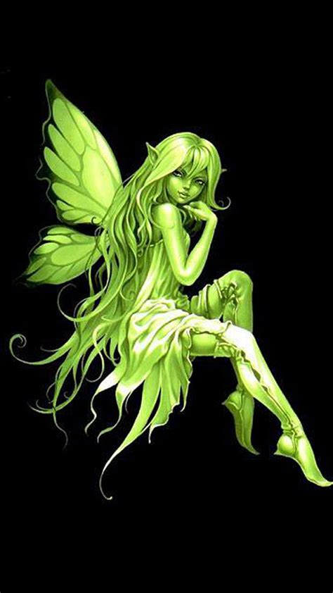 Green Fairy Wallpapers Wallpaper Cave
