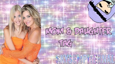 mom and daughter tag youtube
