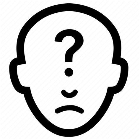 Confused Confusion Doubt Head Question Icon