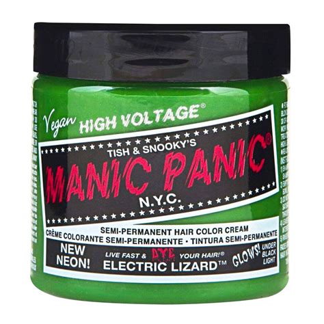 Manic Panic Hair Dye Classic High Voltage Neon Uv Electric Lizard 11 Uk
