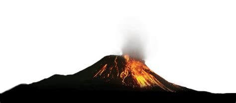 Volcano Png Transparent Image Download Size 850x372px