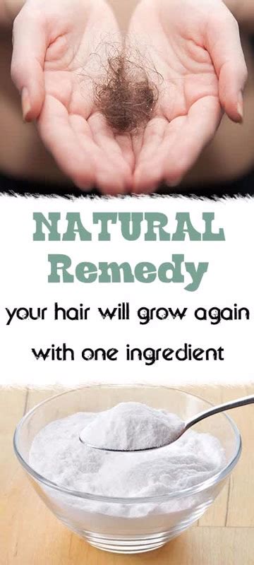 Natural Remedy For Hair Loss With 1 Household Ingredient Health And Diy Ideas