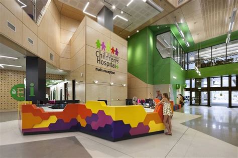 Colorful Tree Inspired Childrens Hospital Provides A Green And