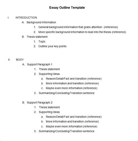 Narrative, descriptive, expository, and argumentative. Outline Format Example | brittney taylor