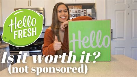 Hello Fresh Review Not Sponsored Is It Worth It Youtube