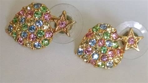 Kirks Folly Rainbow Heart Earrings Kirks Folly Jewelry Whimsical