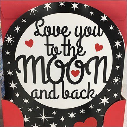 It originated as a christian feast day honoring one or two early christian. Over The Moon Giant Valentine's Day Card Display - Fixtures Close Up