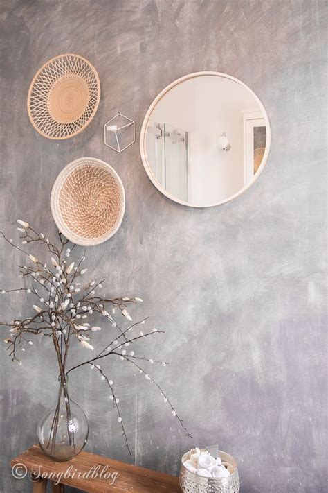 How To Paint A Faux Concrete Wall In Five Easy Steps Songbird Faux