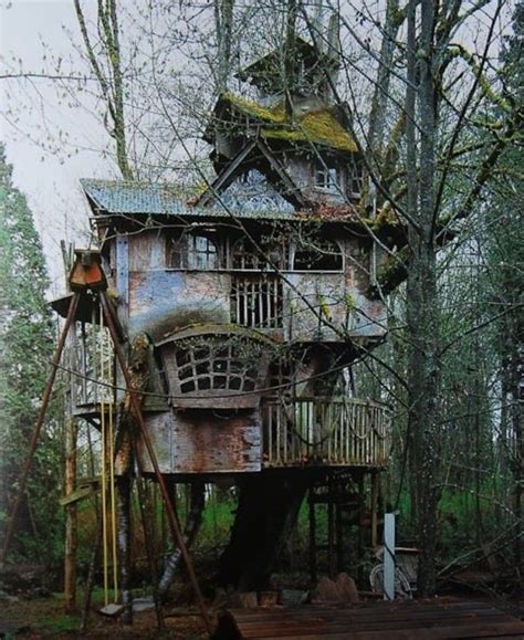 33 Simple And Modern Kids Tree House Designs Abandoned