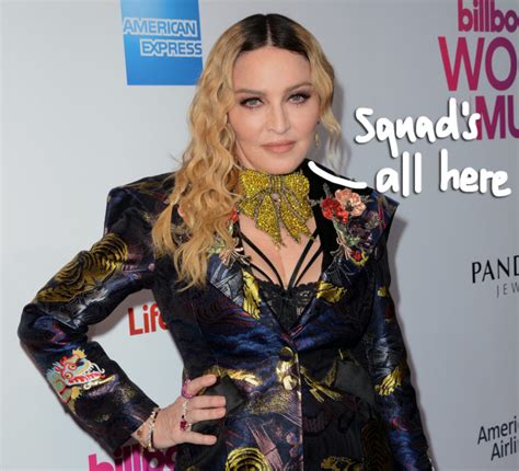 Madonna Poses With All 6 Children Together In Rare Group Photo Look