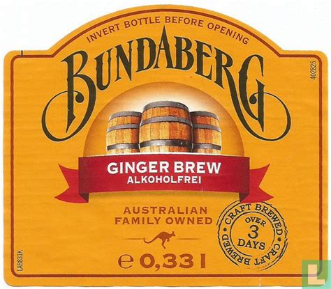 Bundaberg Ginger Brew 2017 Bundaberg Brewed Drinks Pty Ltd Bundaberg Lastdodo