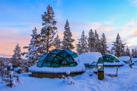 The Glass Igloo Experience At Kakslauttanen Arctic Resort Shoot From