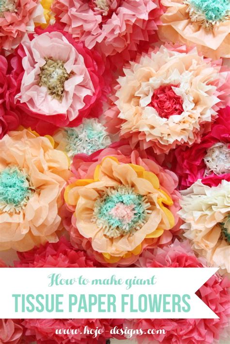 Tissue paper flowers how to make. how to make giant tissue paper flowers