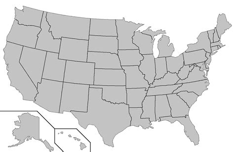 Looking For A Blank Map Of US Alternatehistory Com