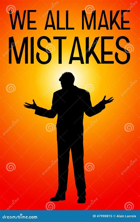 Make Mistakes Stock Illustration Illustration Of Career 47990815