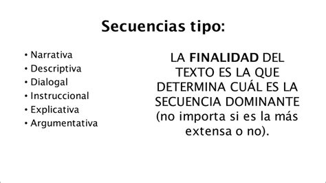 U Parte Introducci N A Las Secuencias Textuales Youtube