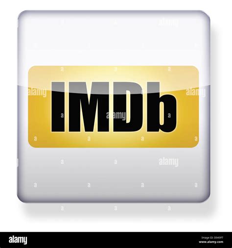 Imdb Logo As An App Icon Clipping Path Included Stock Photo Alamy