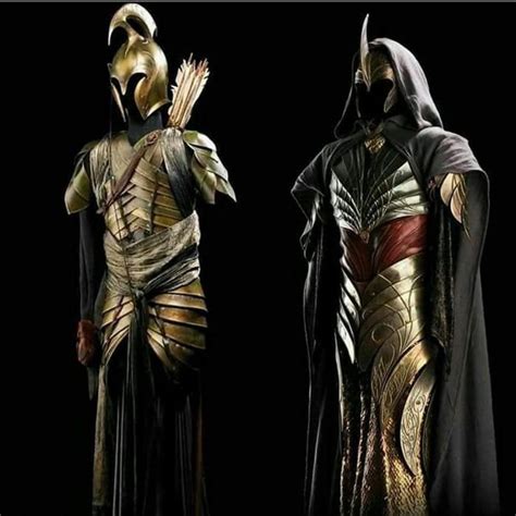 Noldor And Galadhrim Armor Awesome Fantasy Armor Elf Armor Armor