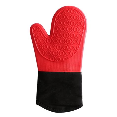 New Non Slip Silicone Oven Gloves Waterproof And Heat Resistant Kitchen