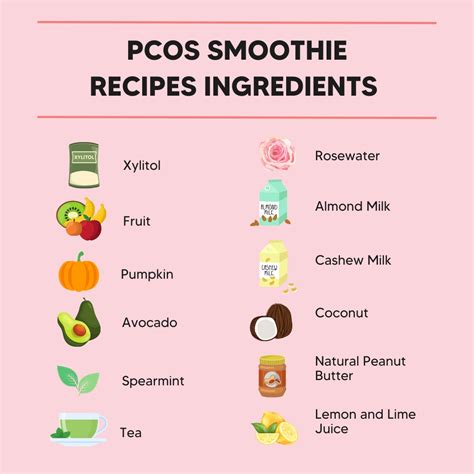 24 Pcos Smoothie Recipe Ingredients