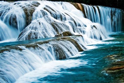 Cascadas de agua azul Chiapas México Mexico10