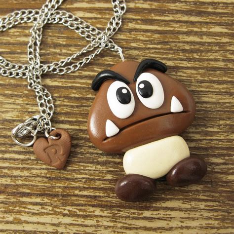 Large Goomba Inspired Necklace