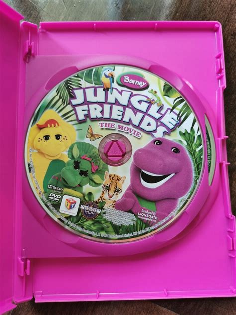 Barney Jungle Friends The Movie Dvd Music Cd Englishspanish Ebay