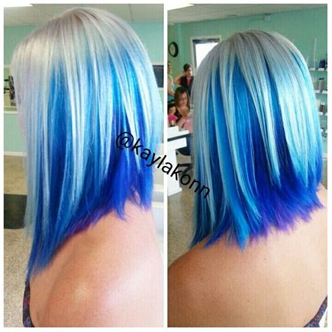 Facebook Kaylakonn Hair Artist Hair Color Blue Blonde