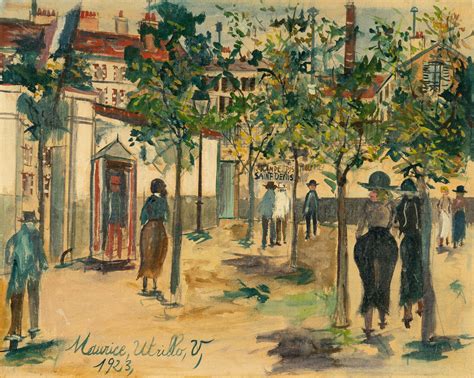Maurice Utrillo 1883 Paris Dax 1955 La Distillerie