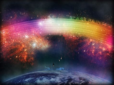 Space Rainbow By Godlikemcx On Deviantart