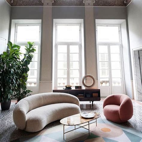 On Instagram “the Curved Furniture Trend Is Still Going