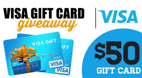 Win A Free 50 Visa T Card Visa T Card Popular T Cards