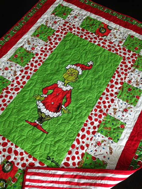 Christmas Grinch Quilt Pattern